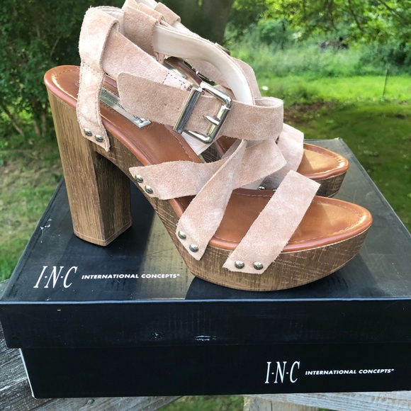 INC International Concepts Camira Sable Heels - Picture 6 of 8